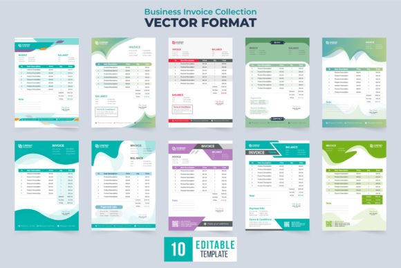 Business Invoice Template Collection: A Must-Have for Modern Businesses