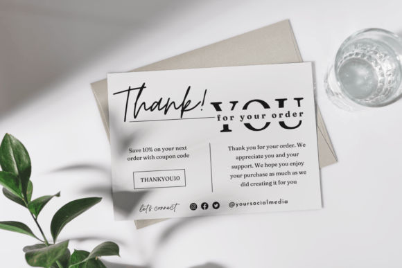 Express Gratitude with a Small Business Thank You Card Template