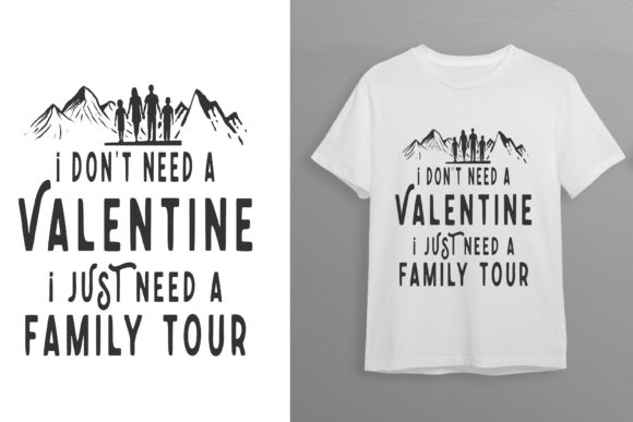 Family Tour Lover Valentine T-shirt: A Unique Blend of Love and Adventure