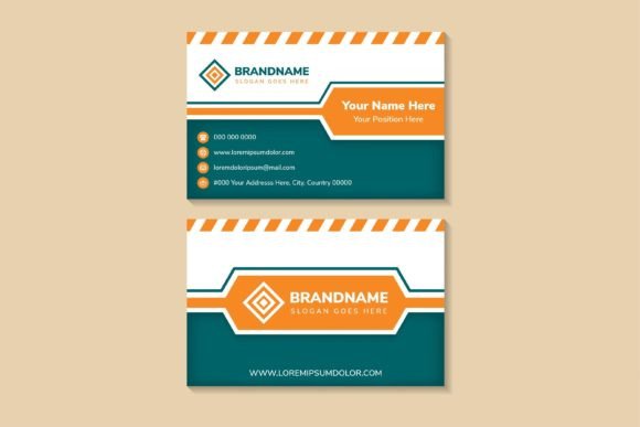 Hexagon Business Card Horizontal: A Modern Design for Professional Identity