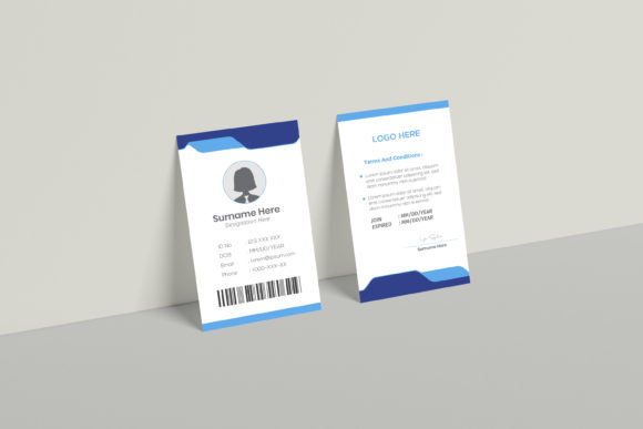 Professional Employee Card Design for Modern Brands