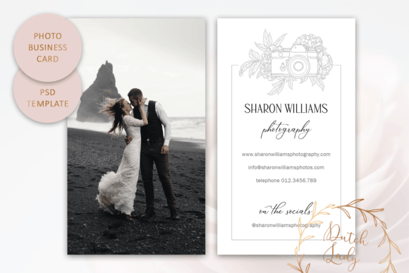 PSD Photo Business Card Template 005: A Versatile Tool for Professional Design
